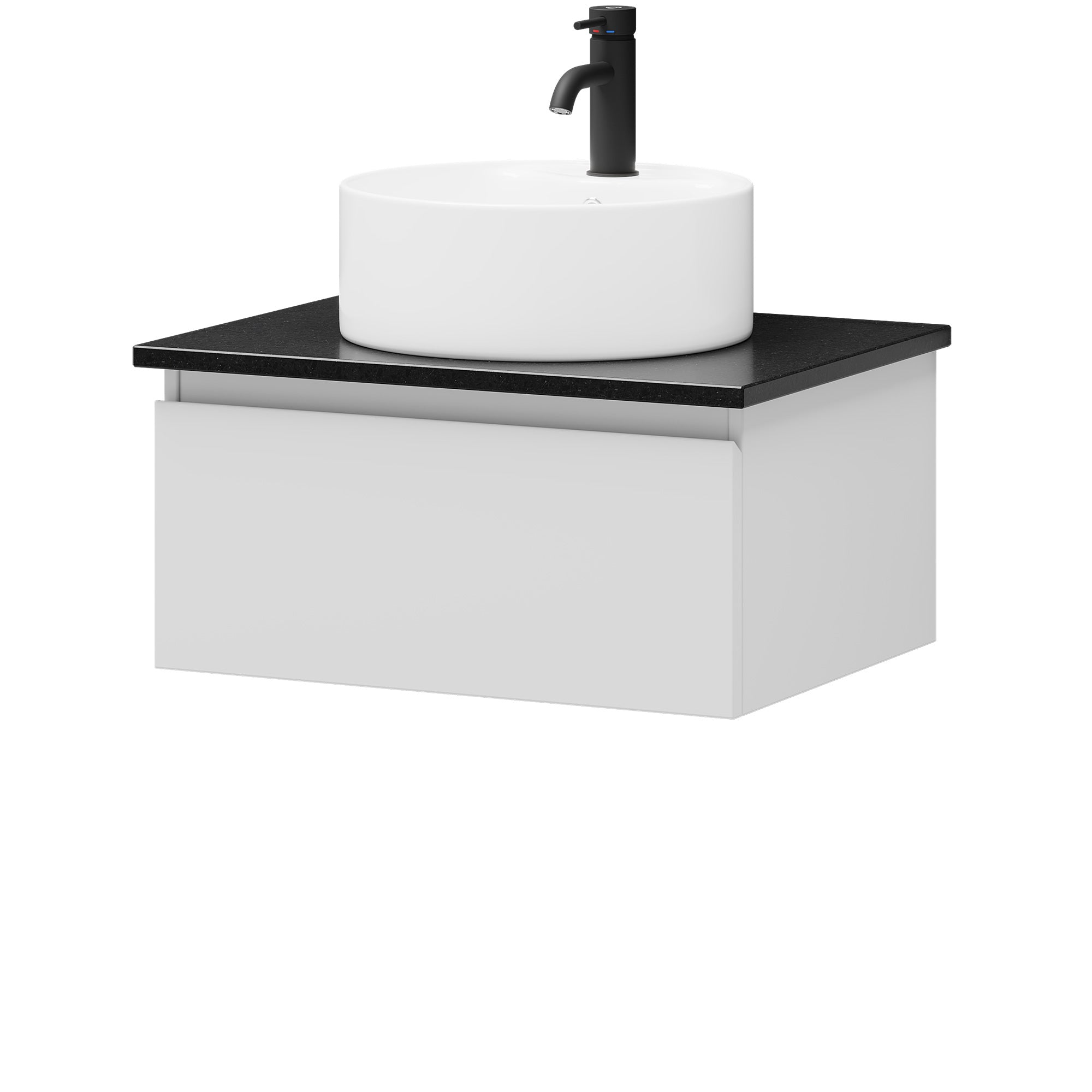Stavanger Bathroom Furniture, matt white