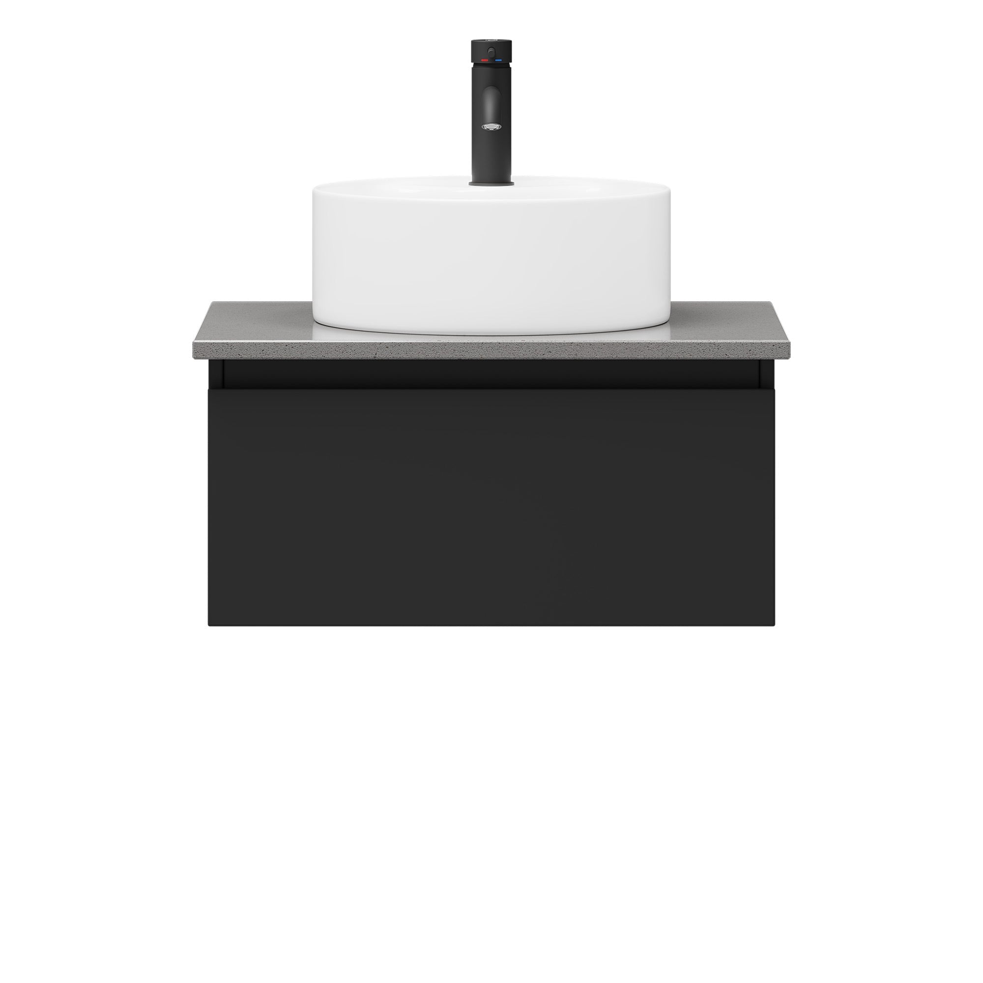 Stavanger Bathroom Furniture, matt black