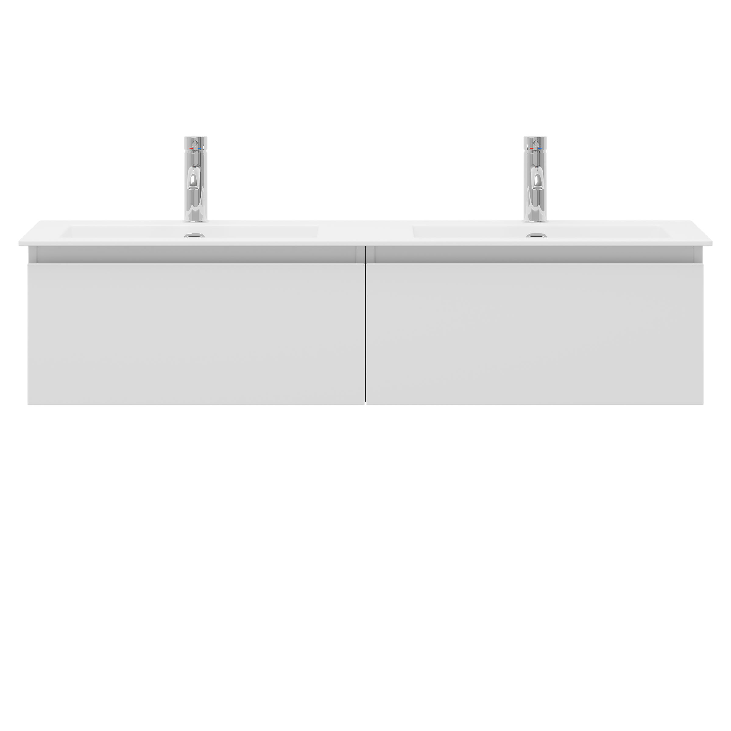 Sarnes Bathroom Furniture, matt white