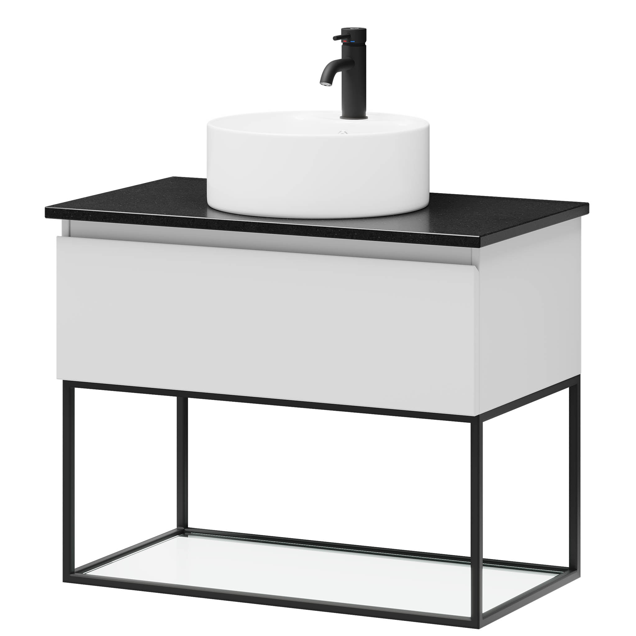 Stangvik Bathroom Furniture, Matte White