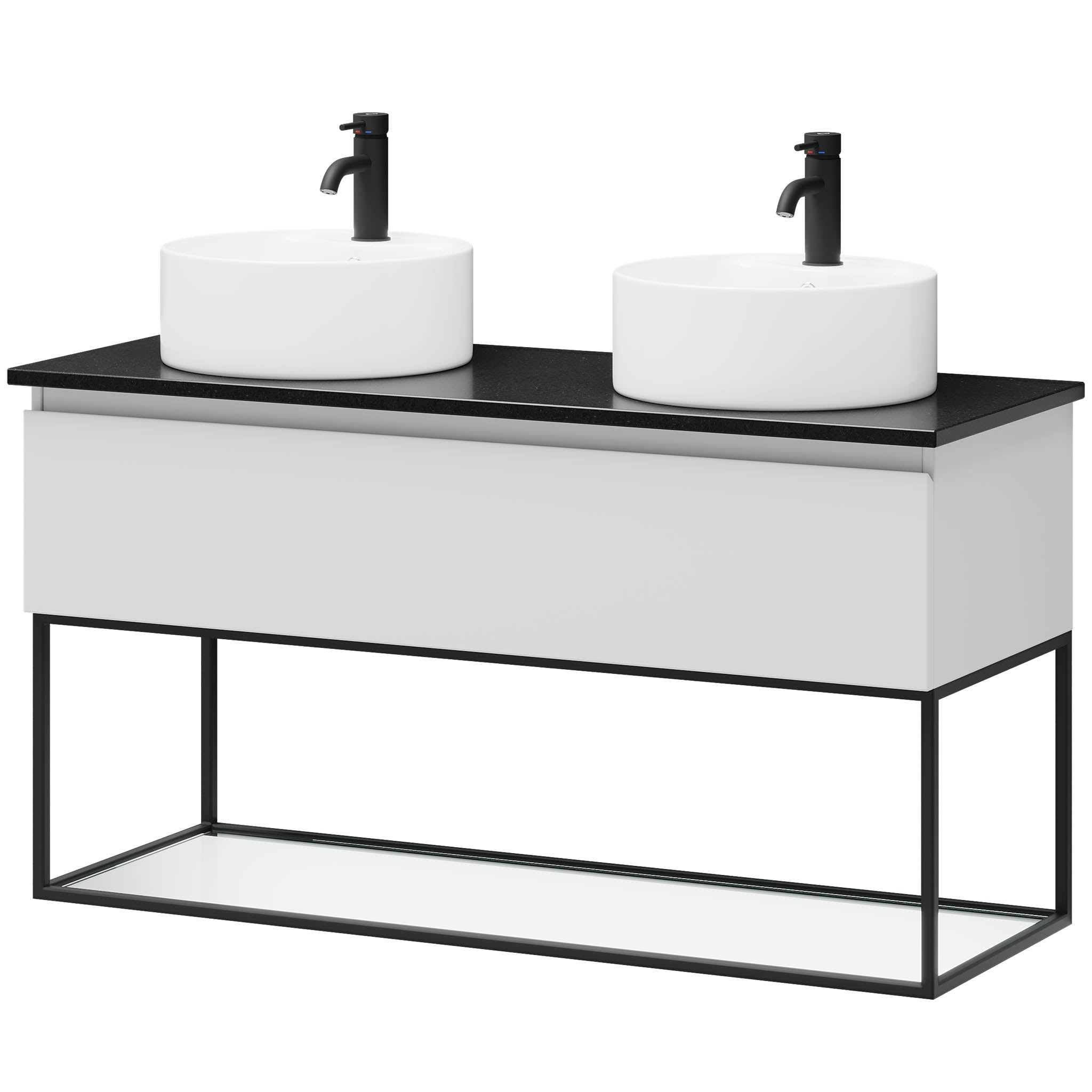 Stangvik Bathroom Furniture, Matte White