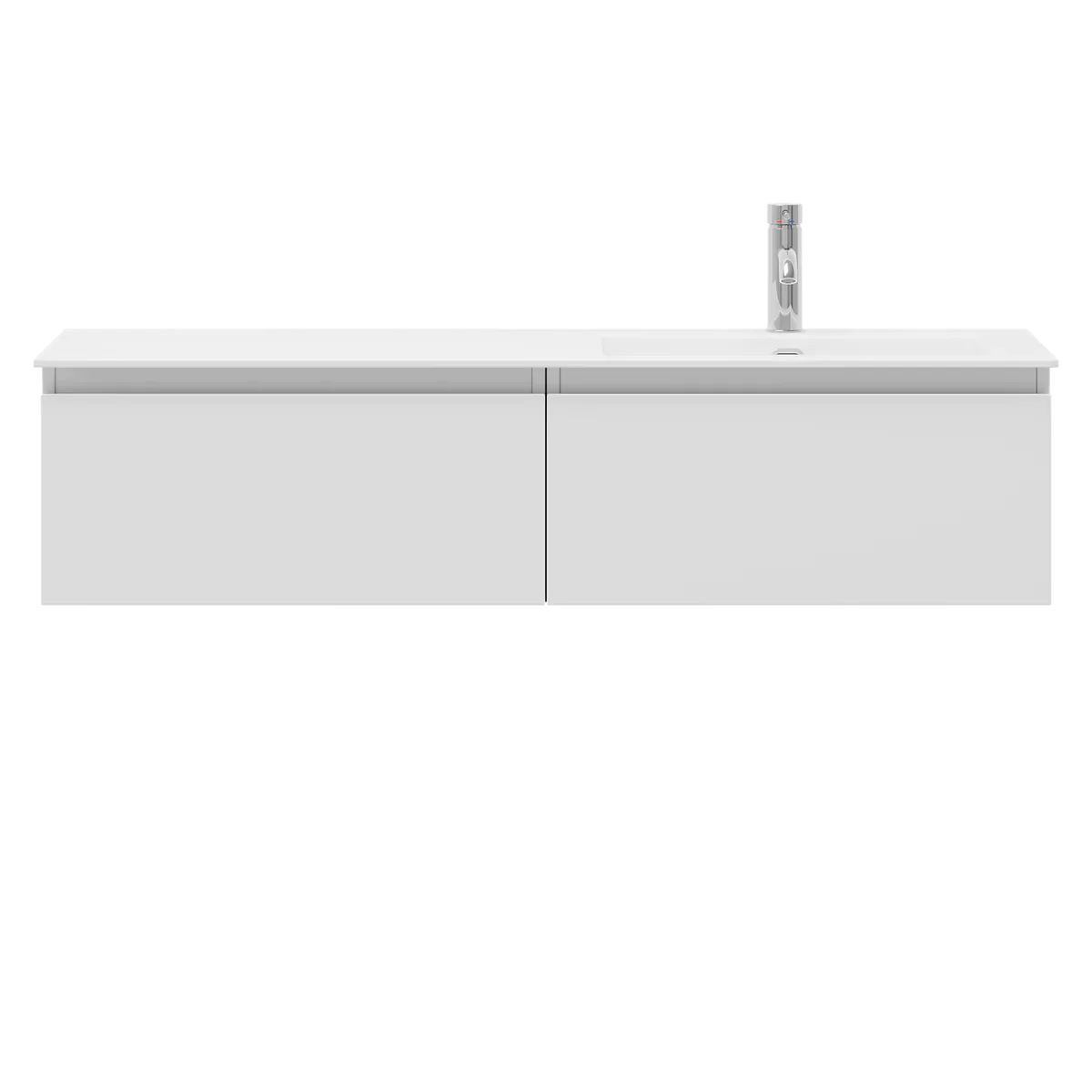 Sarnes Bathroom Furniture, matt white