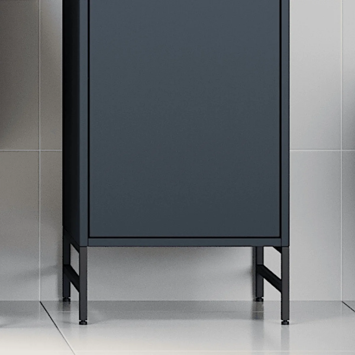 Legs for Falun & Flen High Cabinet, matt black