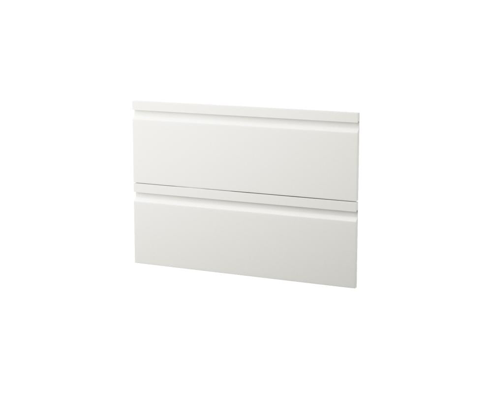 Drawer fronts - Fjäll Modern Integrated, 80 cm (78,4 x 1,8 x 27,1 cm) - White mat