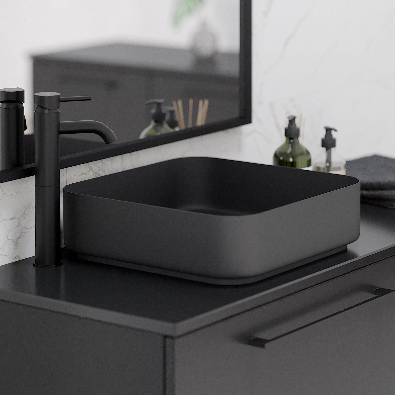 Larvik Freestanding Metal Wash Basin