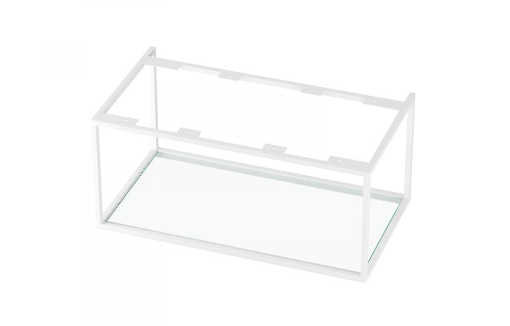 Cabinet shelf - Fjäll Compact+, 80 cm (78,4 x 42,8 x 35 cm) - White mat