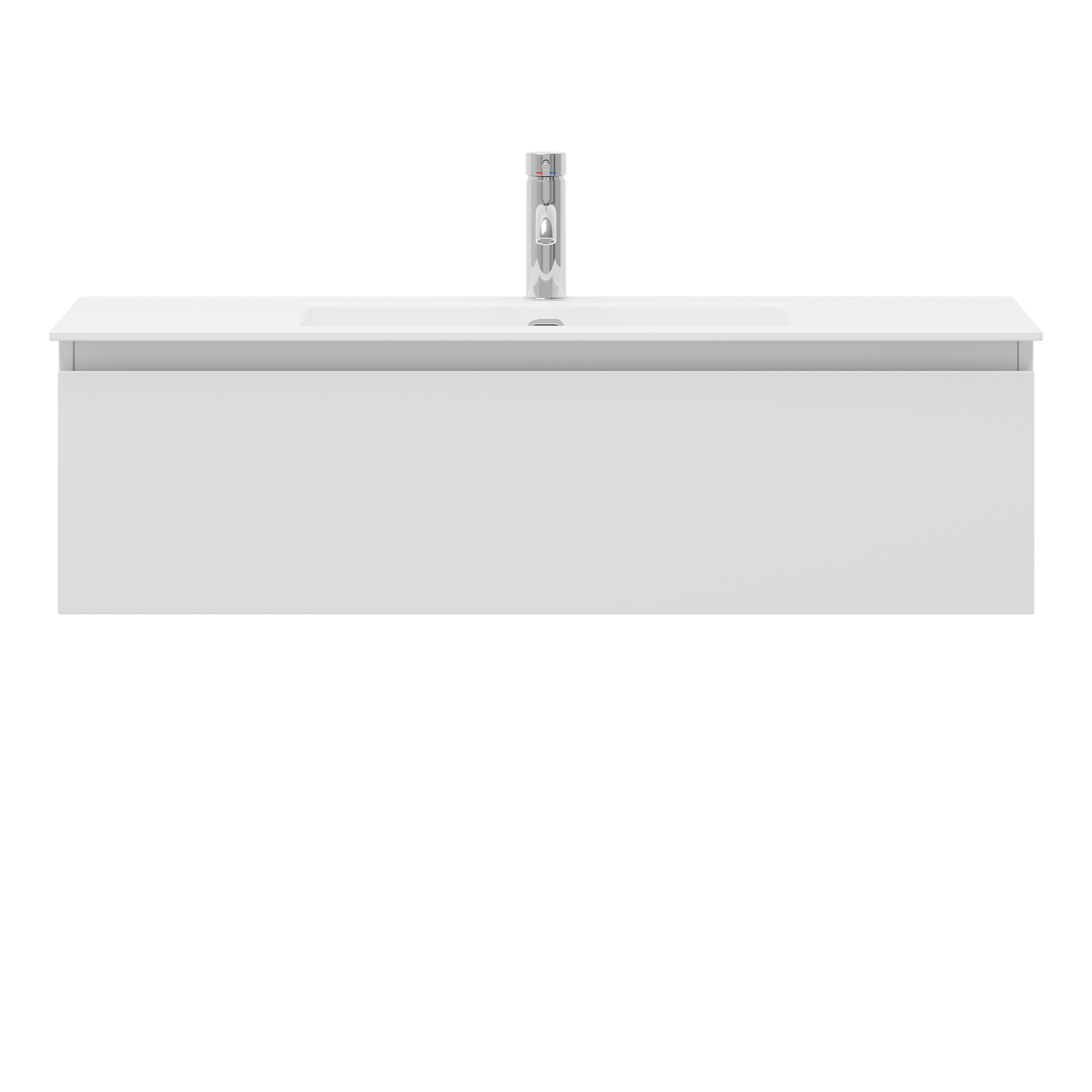 Sarnes Bathroom Furniture, matt white