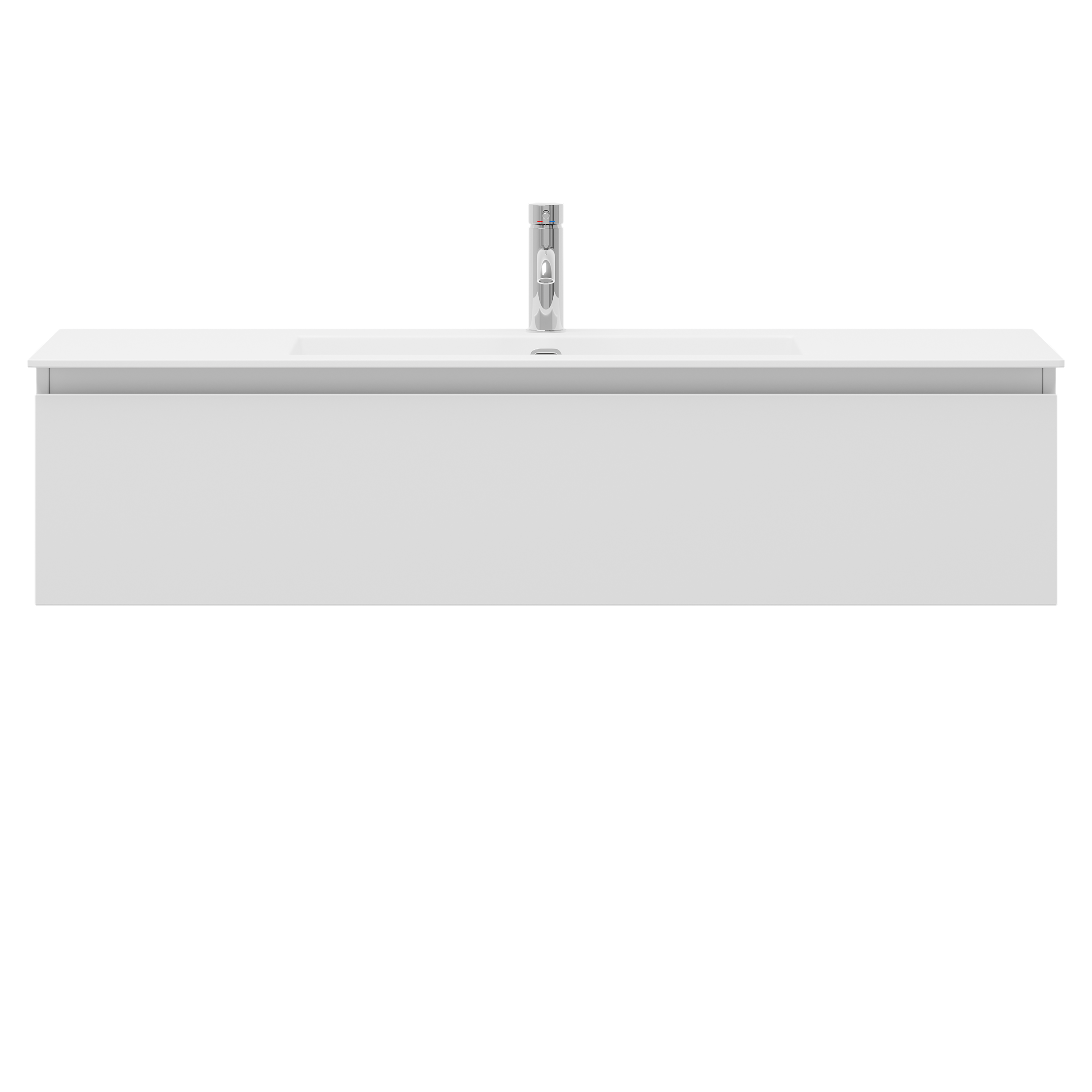 Sarnes Bathroom Furniture, matt white