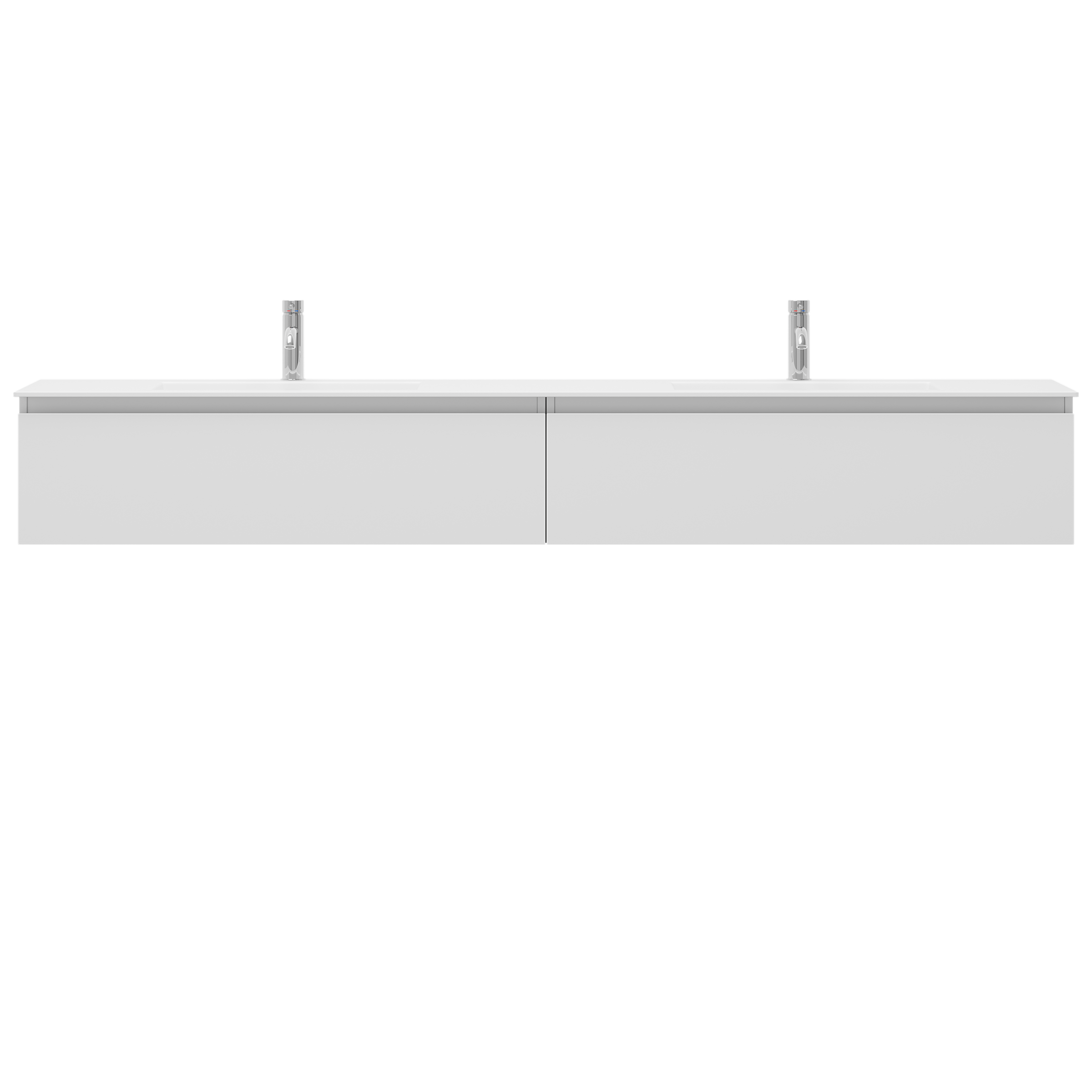Sarnes Bathroom Furniture, matt white