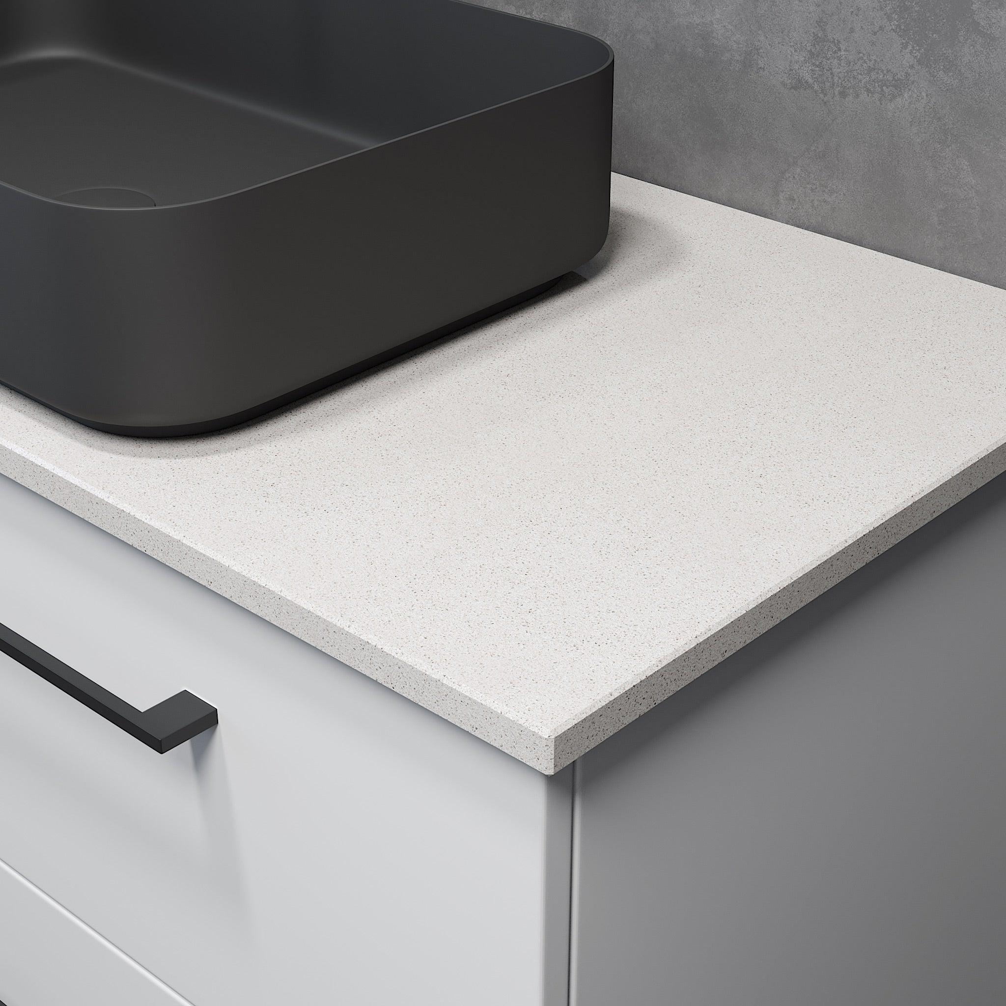 Steikjer Quartz Stone Countertop, white