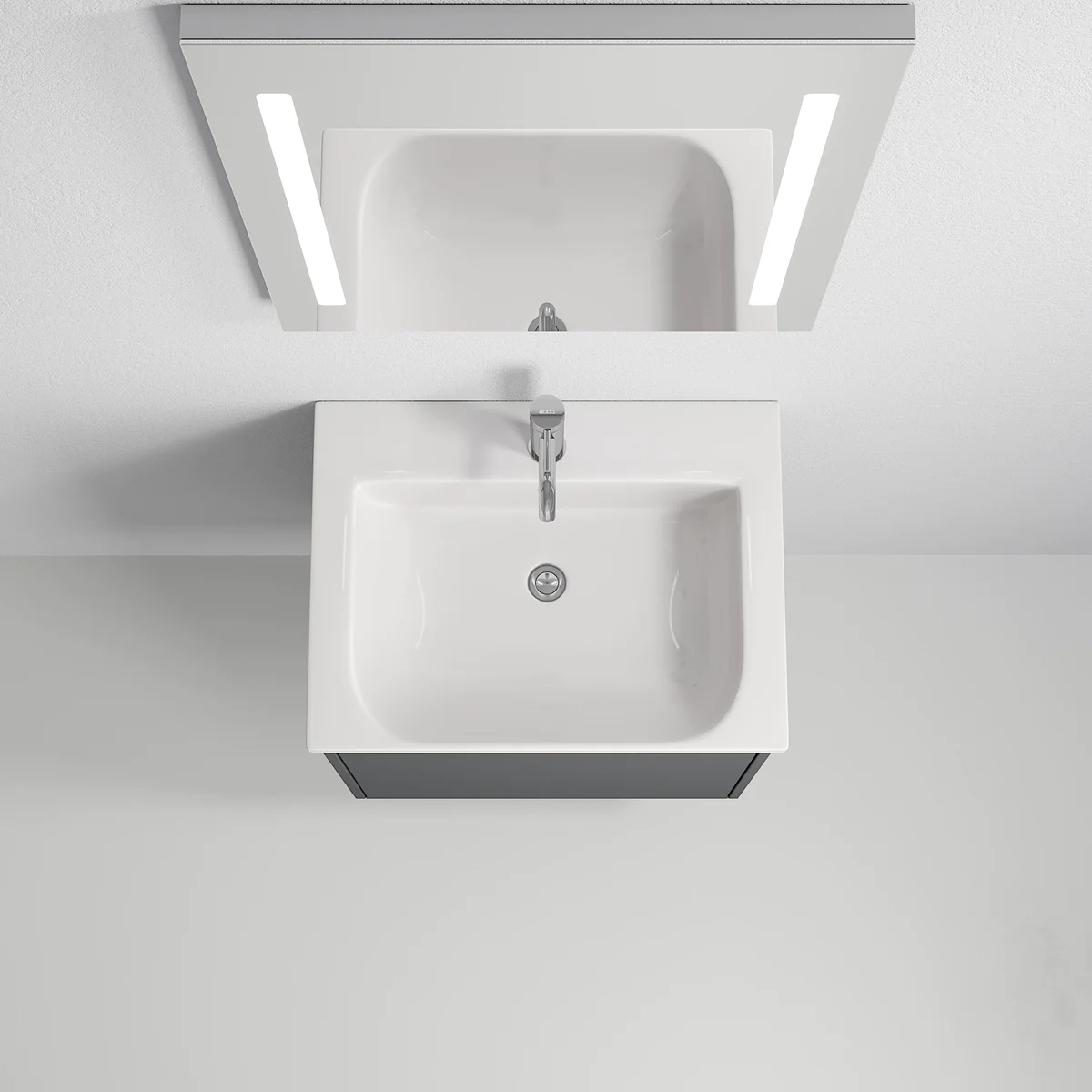 Marisletta Bathroom Furniture, Anthracite grey